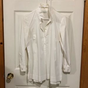 JJill White Shirt Collection size M